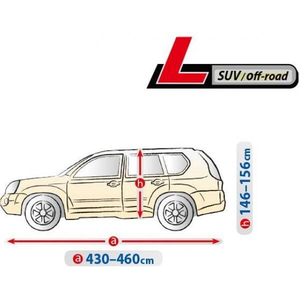 Тент автомобільний для джипа та мінівена Kegel-Blazusiak L 460x156 см Optimal Garage (5-4330-241-2092)