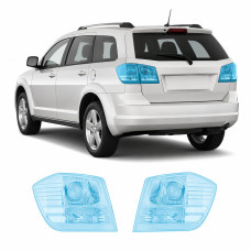Антигравийная защитная бронепленка по лекалам для Dodge Journey I 2009-2020 - задние фонари стопы
