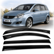 Дефлектори вікон вітровики для Opel Zafira B 2005-2011 Voron Glass