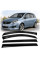 Дефлектори вікон вітровики для Opel Zafira B 2005-2011 Voron Glass