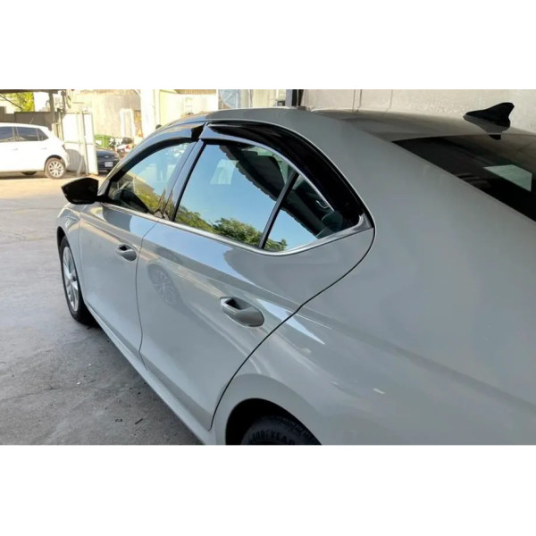 Дефлектори вікон вітровики для Skoda Octavia A8 2020- Седан (SK26)