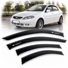 Дефлектори вікон вітровики для Chevrolet Lacetti Хечбек 2003-2014 Voron Glass