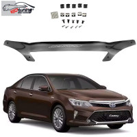 Дефлектор капоту мухобійка Toyota Camry 2015- рестайлінг Євро Кріплення (Vip Tuning) TYA65