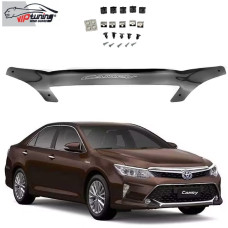Дефлектор капота мухобойка для Toyota Camry 2015- рестайлинг Евро Крепление (Vip Tuning) TYA65