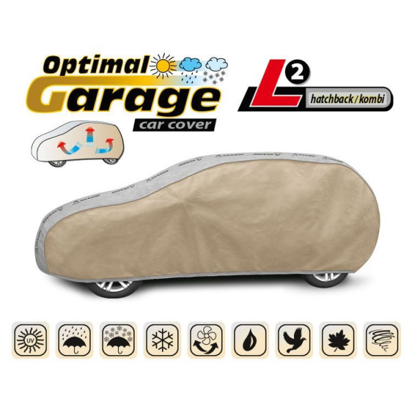 Тент автомобільний для Хечбека / Універсалу Kegel-Blazusiak L2 455x136 см Optimal Garage (5-4315-241-2092)
