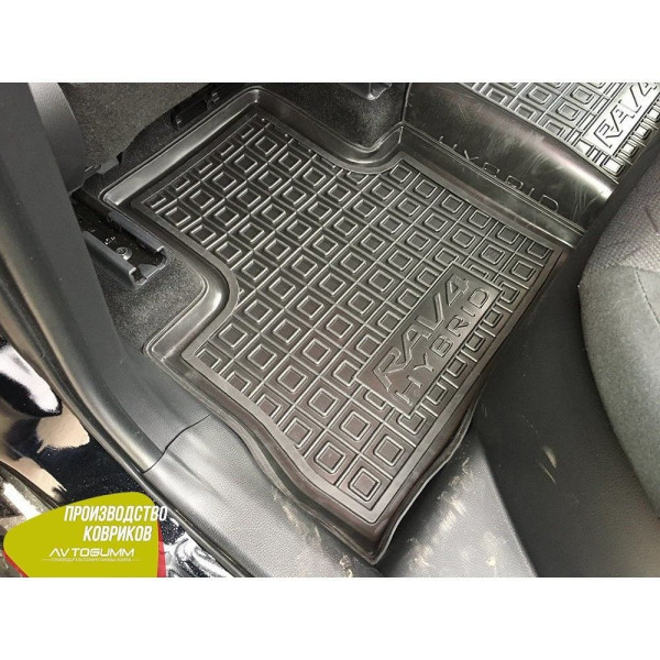 Автомобильные коврики в салон для Toyota Rav 4 2019- hybrid (Avto-Gumm)