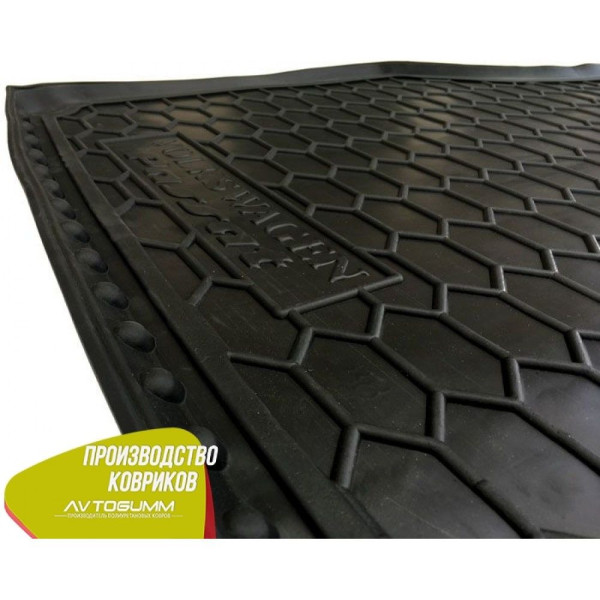 Автомобильный коврик в багажник Volkswagen Passat B3 / B4 1988- Universal / Резиновый (Avto-Gumm)
