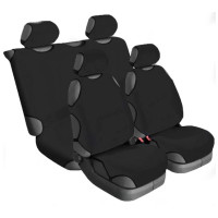 Чехлы майки для сидений Beltex DELUX комплект Черные (BX14210)