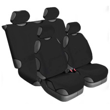Чохли майки для сидінь Beltex COTTON комплект Чорні (BX13210)