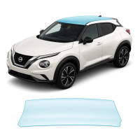 Антигравийная защитная бронепленка по лекалам для Nissan Juke F16 2019-2024 - зона крыши