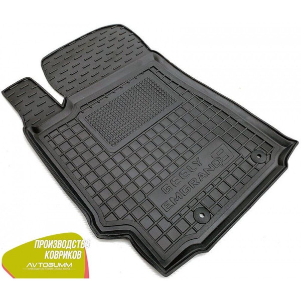 Водительский коврик в салон Geely Emgrand 8 (EC8) 2013- (Avto-Gumm)