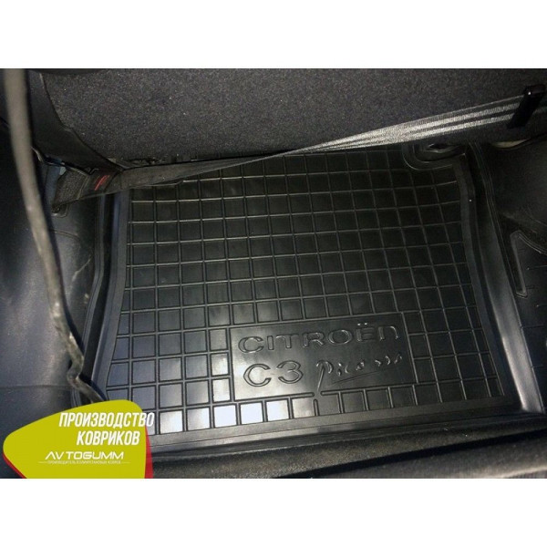 Автомобільні килимки в салон Citroen C3 Picasso 2009- (Avto-Gumm)
