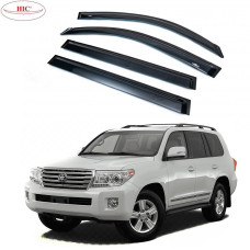 Дефлекторы окон ветровики HIC для Toyota Land Cruiser 200 2007-2021 Oригинал (T58)