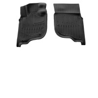 Передние 3D коврики для Mitsubishi L200 (KAOT) (2006-2015) (european version)
