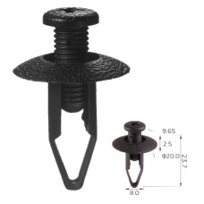 Клипса распорная Mitsubishi MB547806 Nissan 63854-01A00 Mazda Honda Toyota Ford (C573)