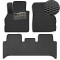Коврики в салон EVA для Renault Scenic / Grand Scenic II 2003-2009 с подпятником Черные-Черный кант 5 шт