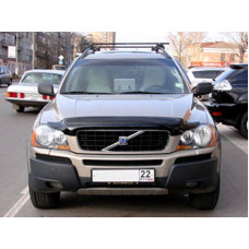 Дефлектор капоту мухобійка для Volvo XC90 2003-