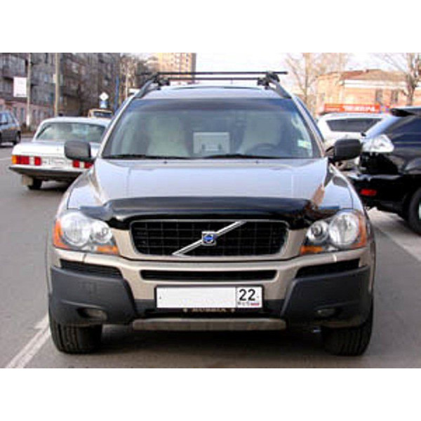 Дефлектор капоту мухобійка для Volvo XC90 2003-