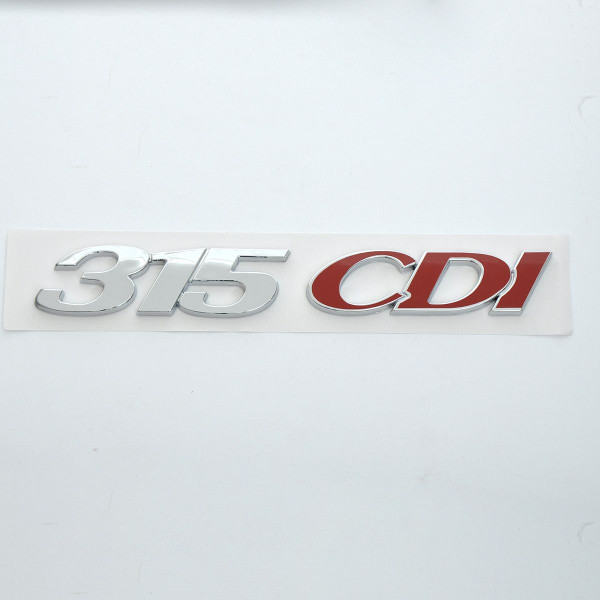 Емблема напис 315 CDI скотч 215 x 28 мм 2007-2013 (wiwo 906 817 1014)