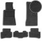 Ворсовые коврики для Mercedes C-class (W 203) SD 2001-2007 с подпятником 5 шт (Carrera)