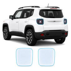 Антигравийная защитная бронепленка по лекалам для Jeep Renegade BU facelift 2019- задние фонари стопы