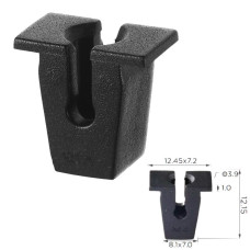 Клипса под саморез Volkswagen, Audi, Seat, Skoda (811807577C, A0019884681, 57115, 14740) (C0952)