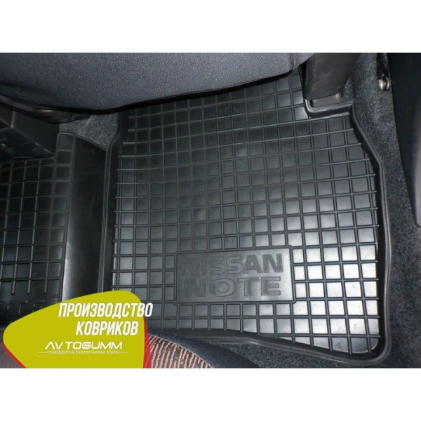 Автомобильные коврики в салон Nissan Note 2005- (Avto-Gumm)