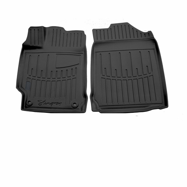 Передние 3D коврики для Toyota Camry (VX55) 2014-2017 / Высокий борт