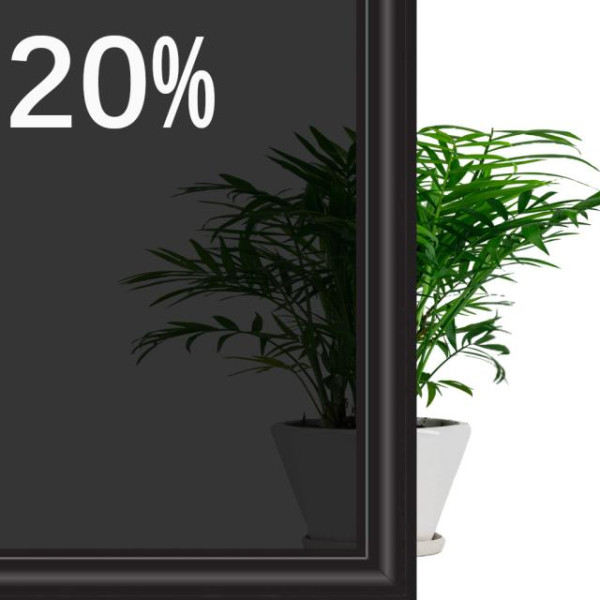 Тонувальна плівка Професійна VLT 20% IR 60% UV 90% Ширина 50 см Довжина 1 Метр Антицарапка (AS20)