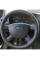 Чехол Оплетка Руля для Ford Focus/Kuga/C-Max/Transit 2005-2011 Кожа (Модельная Выкройка) №15