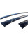Дефлектори вікон вітровики Chevrolet Aveo T250 2006-2012 Седан Скотч 3M Voron Glass