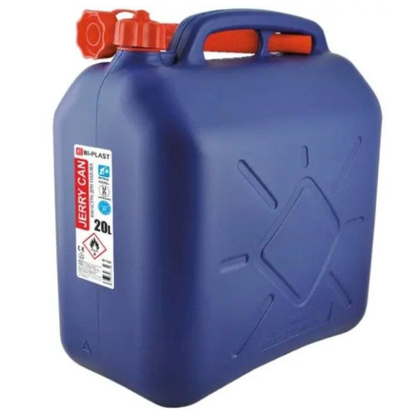 Канистра 20л Пластик HDPE Плотная Для Нефте Продуктов С Лейкой (BP-320)