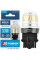 LED автолампа Brevia Spower 12/24V P27W 330Lm 15x2835SMD 6000K CANbus W2,5x16d 2 шт (10238X2)