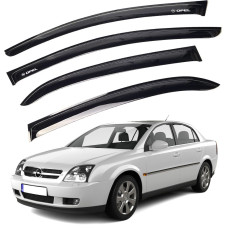 Дефлектори вікон вітровики Opel Vectra C Седан 2002-2008 Voron Glass