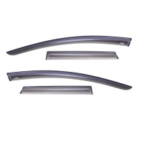 Дефлекторы окон ветровики Mazda CX-7 2006-2016 Скотч 3M Acryl-Auto