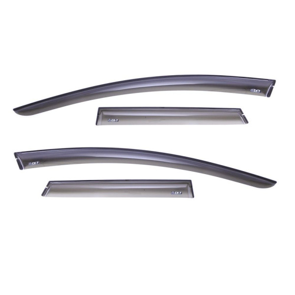 Дефлекторы окон ветровики Mazda CX-7 2006-2016 Скотч 3M Acryl-Auto