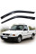 Дефлектори вікон ветровики Volkswagen Caddy II 2d 1995-2004 Накладні Voron Glass