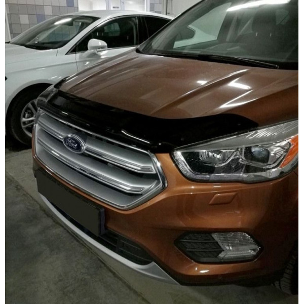 Дефлектор капоту мухобійка для Ford Kuga 2016-