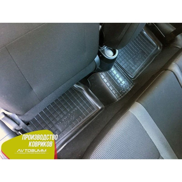 Автомобильные коврики в салон Peugeot 207 2006-2012 (Avto-Gumm)