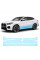 Антигравийная защитная бронепленка по лекалам для BMW iX2 U10 2023- нижняя зона кузова пороги