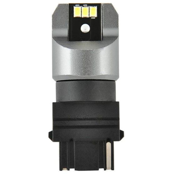 LED автолампа Brevia Power 12/24V P27W 6x3020SMD 330Lm 6000K CANbus W2,5x16d 2 шт (10138X2)