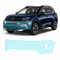 Антигравійна захисна бронеплівка за лекалами для Citroen C5 Aircross I facelift 2022-2024 - передній бампер