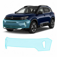 Антигравійна захисна бронеплівка за лекалами для Citroen C5 Aircross I facelift 2022-2024 - передній бампер