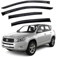 Дефлектори вікон вітрові для Toyota Rav 4 2006-2013 Скотч 3M Voron Glass (VT20806)