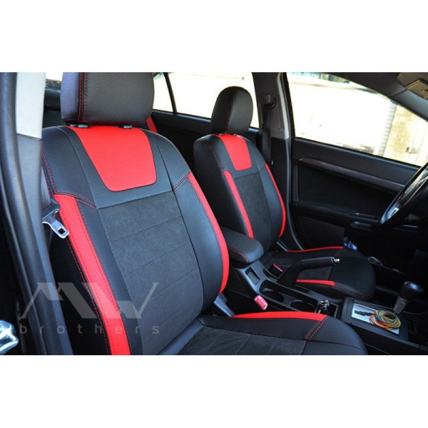 Авточехлы модельные MW Brothers для Mitsubishi Lancer X c 2007