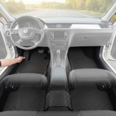 Коврики в салон EVA для Skoda A5 / Golf V 2003-2013 Полный комплект 5 шт