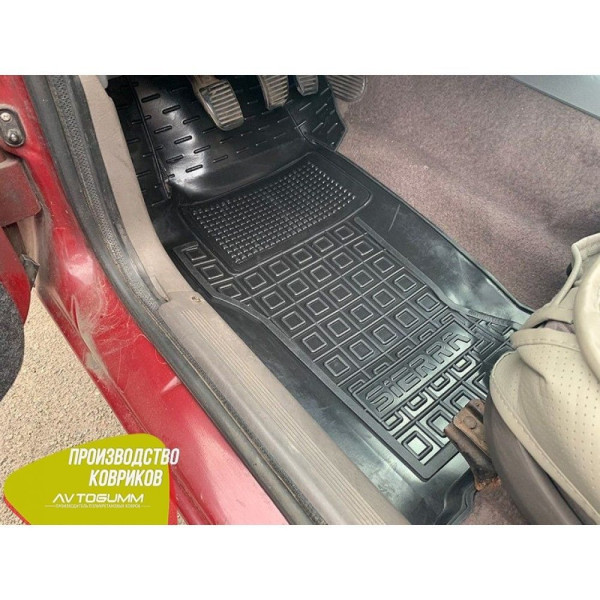 Водительский коврик в салон Ford Sierra 1987-1994 (Avto-Gumm)