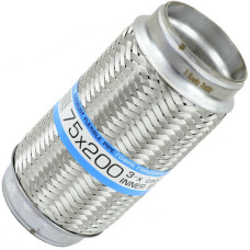 Гофра глушника 75 х 200 мм Тришарова (EuroEx)