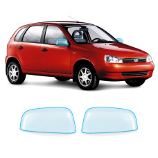 Антигравийная защитная бронепленка по лекалам для LADA Kalina 2004-2018 - зеркала