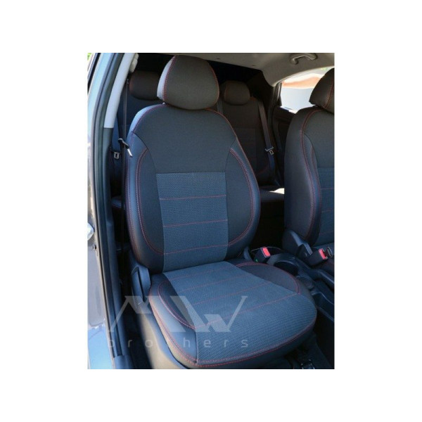 Авточехлы модельные MW Brothers для Hyundai Accent (Solaris) c 2010